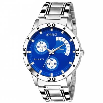 LORENZ Watch Blue Dial Men’s Watch Watch